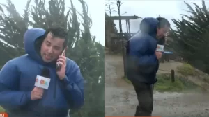 El despacho de Canal 13 que generó duras críticas: "Eso es innecesario, el periodista está pasando frío"