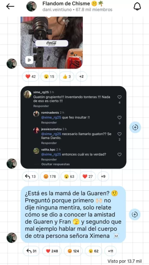 Danilo 21 Mamá Guarén