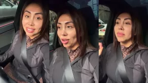 La nueva falta que cometió Naya Fácil al volante y que se robó todas las miradas en la web