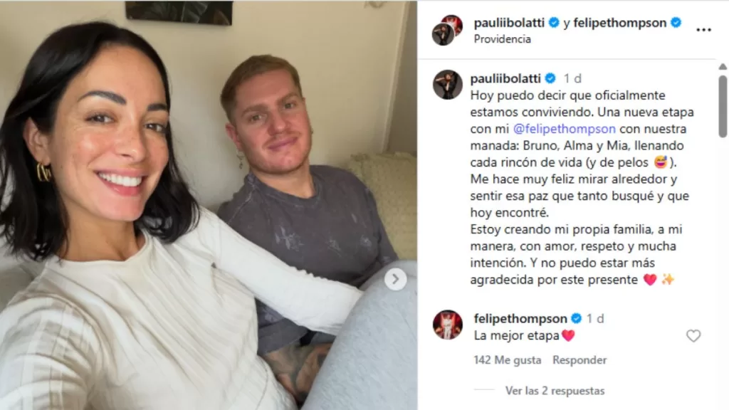 Paula Bolatti   Felipe Thompson