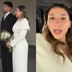 Carlita y Matt Hunter se casaron por el civil: las primeras imágenes del matrimonio impactaron a todos