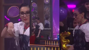Inesperado gesto de la maestra Edymar obligó a interrumpir la evaluación del jurado en Fiebre de Baile: "No lo puedo creer"