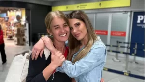"Gracias mamá, por enseñarme que las mujeres siempre pueden, que las mujeres siempre deben luchar por sus sueños, ir detrás de ellos..."