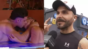 "Los niños están mirando...": Álvaro Ballero reacciona al romance entre Ludmila y Kaoto
