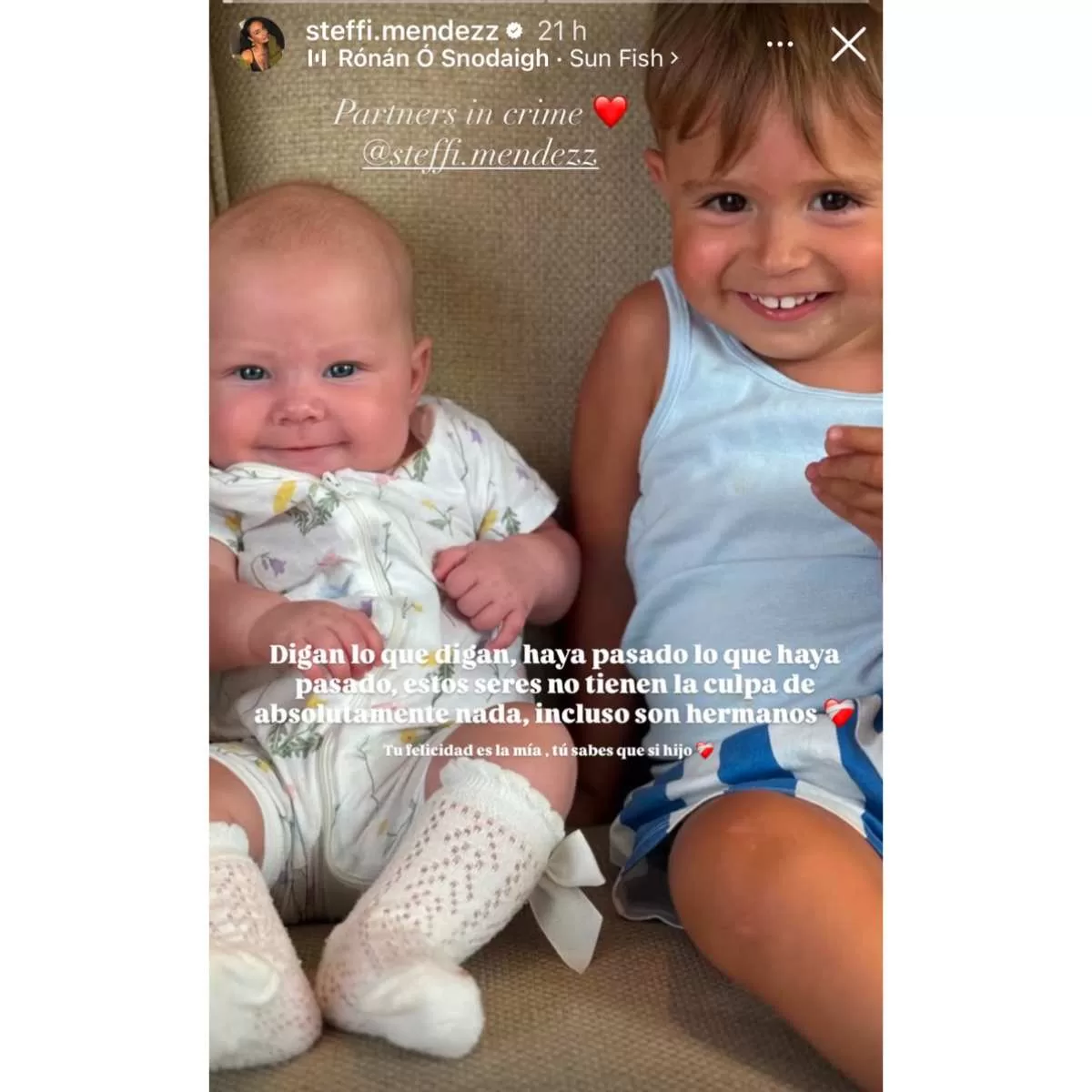 Hijos Steffi Mendez