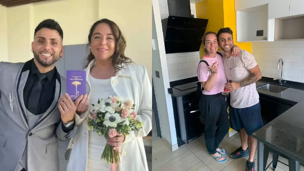 Gerardo Rivera, marido de Francoise Perrot, confiesa: "Nunca he sido muy farandulero, pero con mi mujer me estoy acostumbrando"