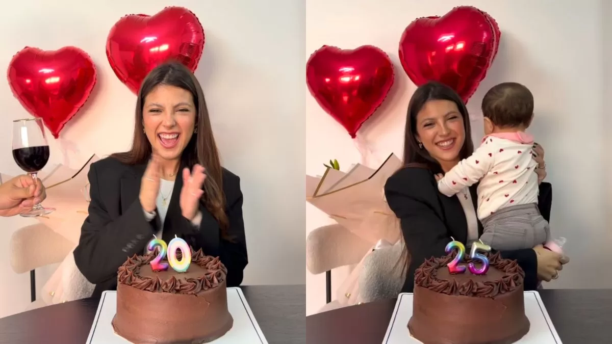 ¿Lo notaste? Ignacia Antonia celebró su cumpleaños 25 junto a su hija y un detalle no pasó desapercibido