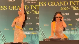 Ignacia Michelson sufre incómodo momento durante el Miss Grand International: "Me siento muy mal"
