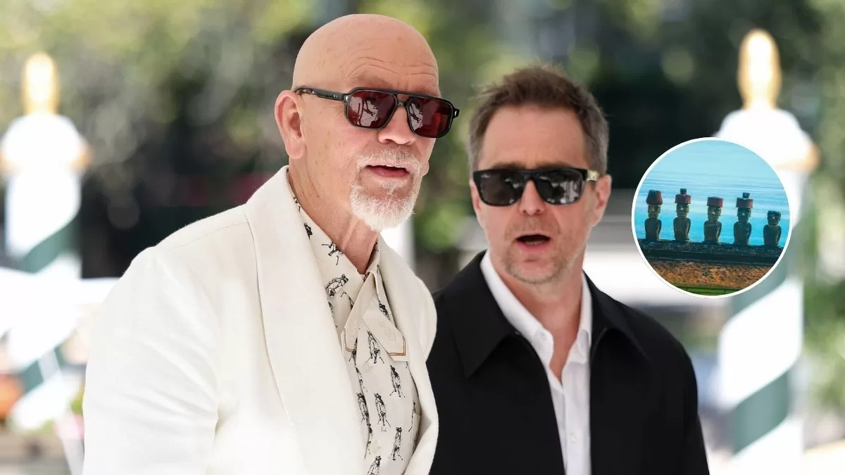 Revelan cómo es la lujosa suite donde se hospedó John Malkovich en Rapa Nui: "Es muy reservado"