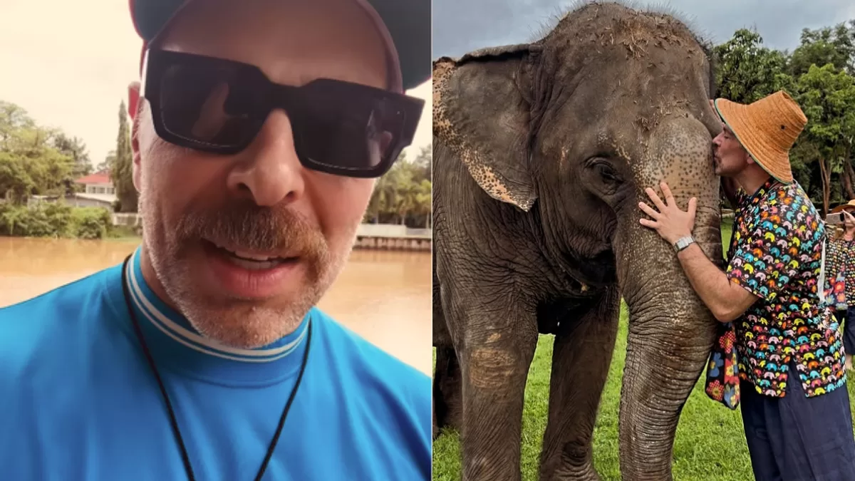 José Antonio Neme responde a las críticas por fotografía con elefantes durante sus vacaciones en Tailandia: "Traté de ser lo más respetuoso..."