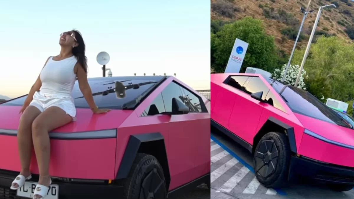 Naya Fácil sorprende con radical transformación de su Tesla Cybertruck y revela el motivo detrás de su decisión