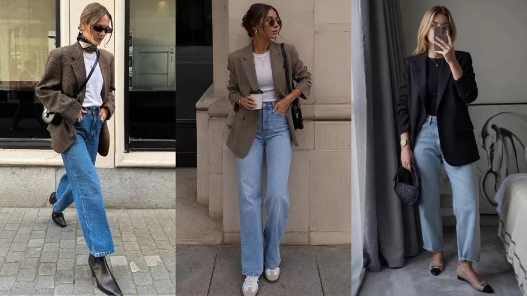 Blazer Con Jeans