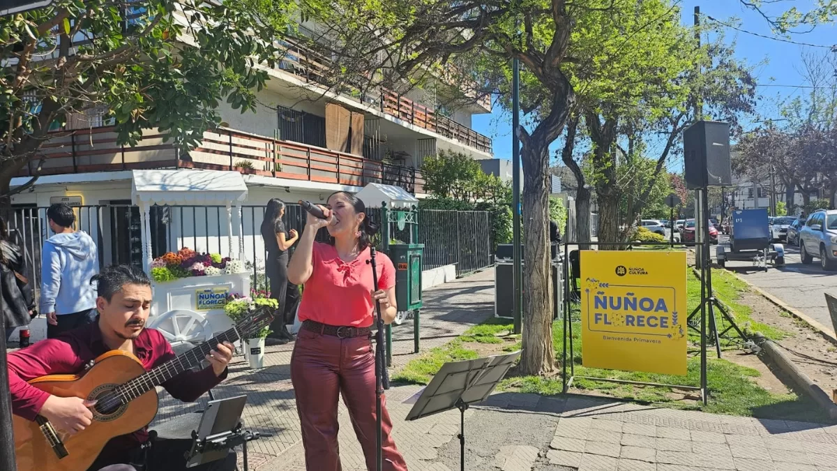 Ñuñoa Florece 2026: boleros, flores y actividades gratuitas para recibir la primavera