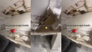 "Gracias a Dios que no había nadie": ExGran Hermano sufre accidente en su casa tras lluvias en la región Metropolitana
