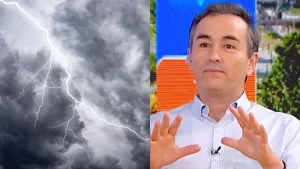 Lluvia, granizos y tormentas eléctricas en Santiago: Alejandro Sepúlveda preocupa con su pronóstico para este martes 20 de octubre