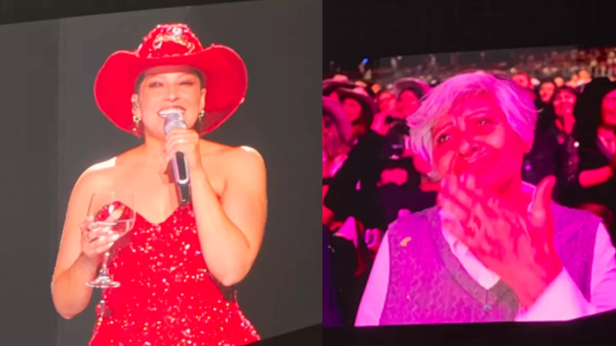 María José Quintanilla emociona en su primer Santander Arena con un especial homenaje a su mamá: "Tú eres todo, esto es para ti”