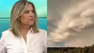 Aterradora tormenta en el sur de Chile impacta a Michelle Adam: "Miren el cielo como se ve"