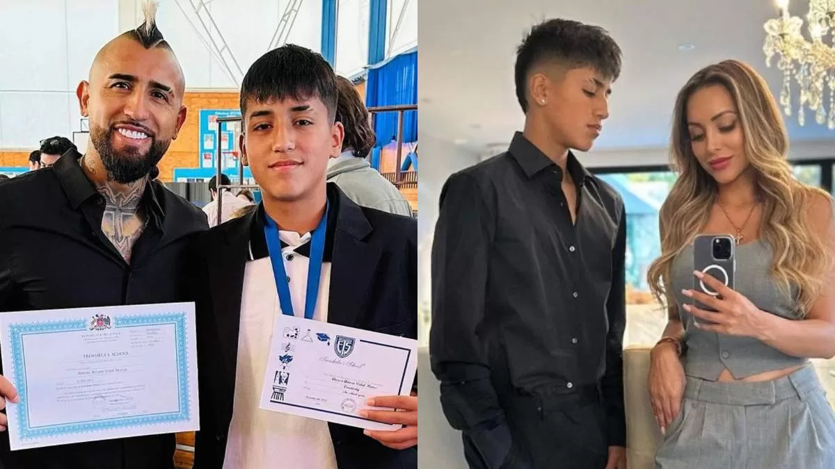 Hijo de Arturo Vidal y Marité Matus presenta a su polola: es una reconocida influencer