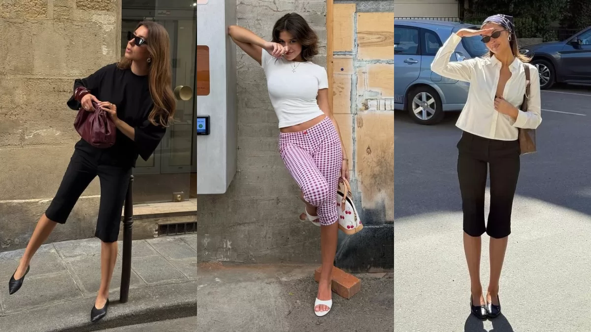 ¿Vuelven los pantalones capri? La tendencia de los 2000 que regresa para conquistar la primavera-verano
