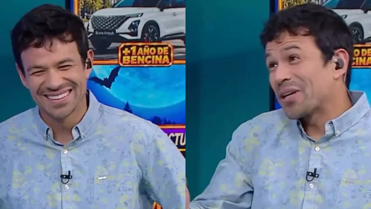 Chapu Puelles reaccionó en TV a canción de Vesta Lugg que hablaría sobre su quiebre: "¿Es necesario...?"