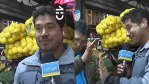 "No se puede dejar pasar eso": Gino Costa sacó aplausos tras feroz regaño a vendedor de la vega por polémico chiste