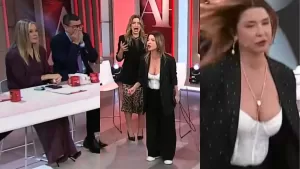 Pancha Merino abandonó en vivo Alfombra Roja tras querella de su ex Andrea Marocchino: "Prefiero irme a la cárcel"